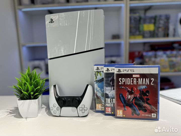 Sony playstation 5 slim как новая