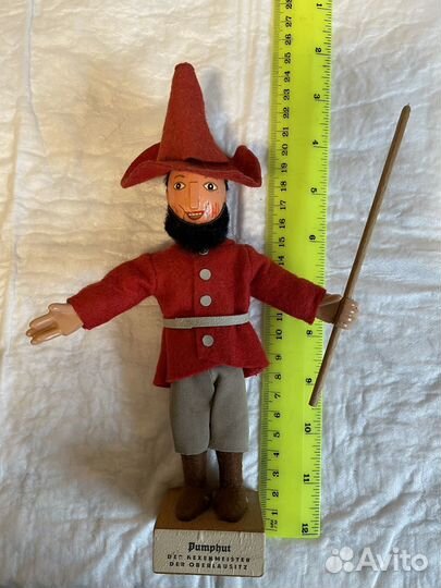 Кукла ручной работы Мартин Пампхут, сувенир, гдр