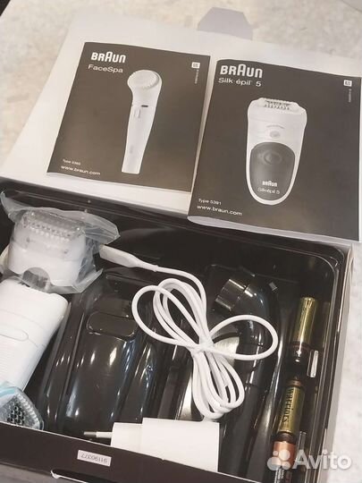 Электрический эпилятор braun