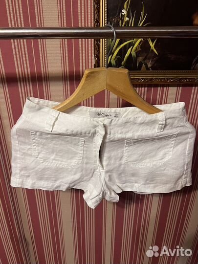 Шорты лен женские