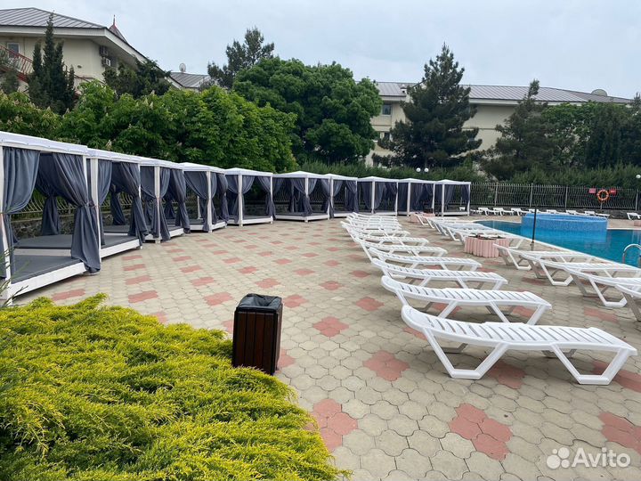 Пляжные беседки под ключ