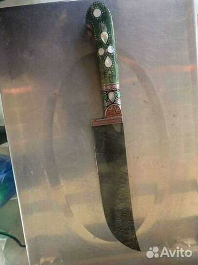 Нож дамаска Узбекский
