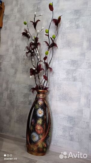 Ваза большая напольная