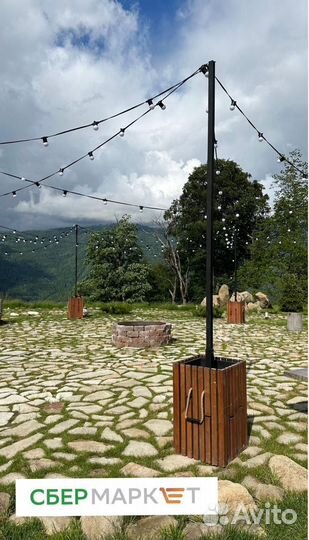 Уличные и ретро гирлянды для мероприятий