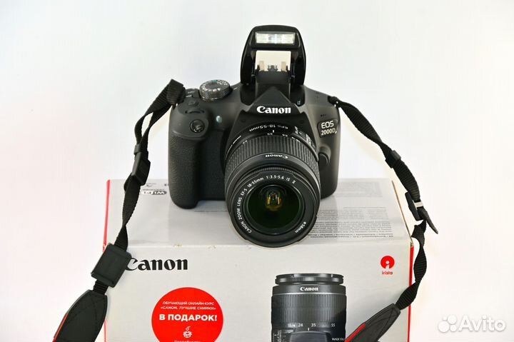 Canon EOS 2000D/T7 24.0MP Kit Canon 18-55 новый