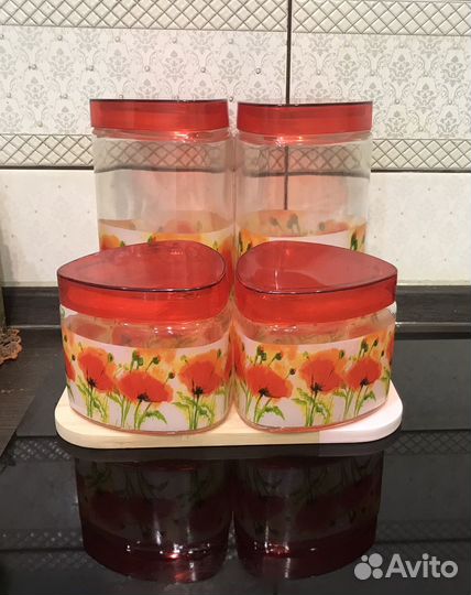 Баночки для кухни(стекло)