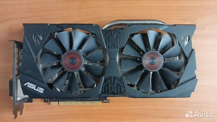 Видеокарта Asus Strix GTX 970 4 gb