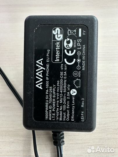 IP Телефон Avaya 1603SW-I BLK