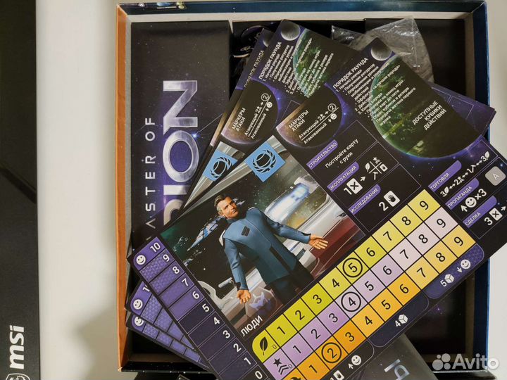 Master of orion настольная игра