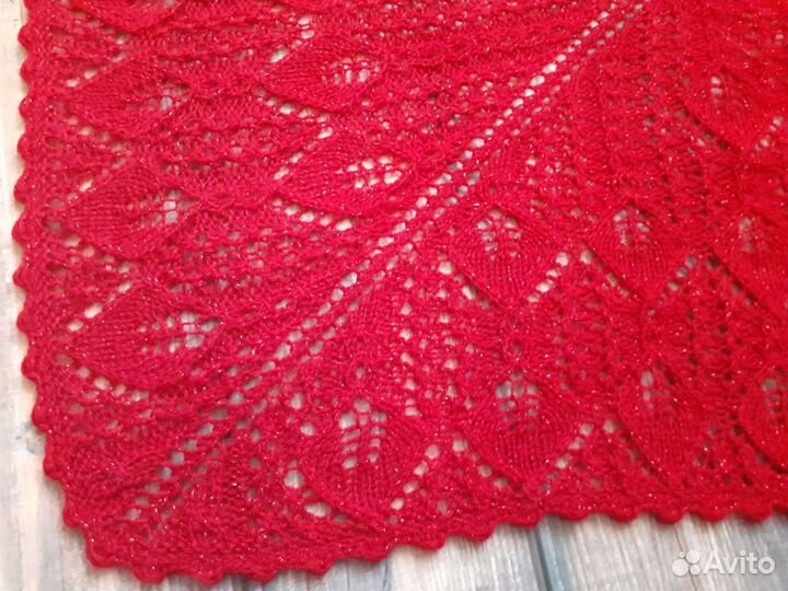 Шаль ручная работа