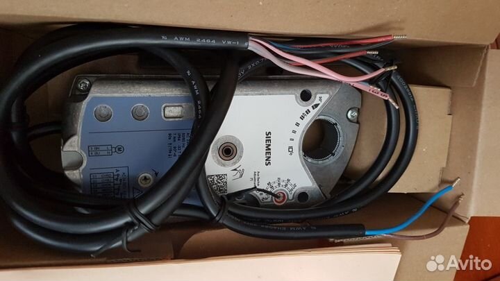 Приводы упр воздушными заслонками Siemens Sauter