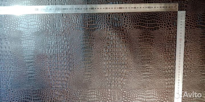 Экокожа крокодил, искусственная кожа крокодил