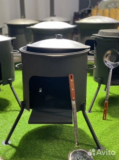 Крышка-сковородка для казана