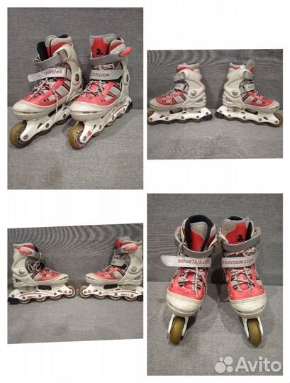 Ролики детские, размер 30-33, 2 пары