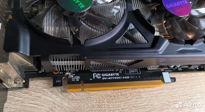 Видеокарта Gigabyte geforce GTX 770 4gb