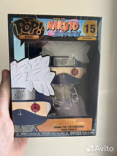 Funko POP Pin Naruto: Itachi, sasuke, kakashi