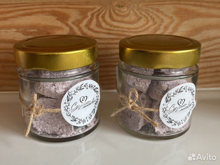 Таблетки для душа с лавандой и эвкалиптом