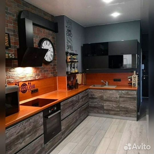 Кухня угловая, прямая от фабрики