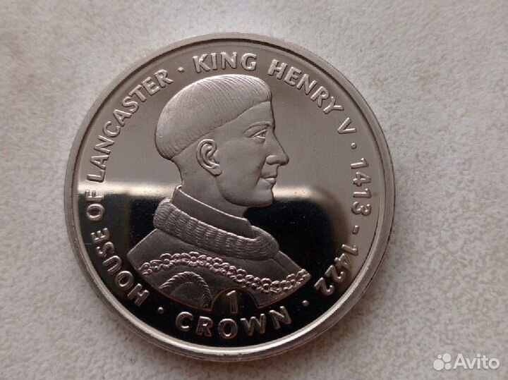 1 крона. Гибралтар. 1999 года