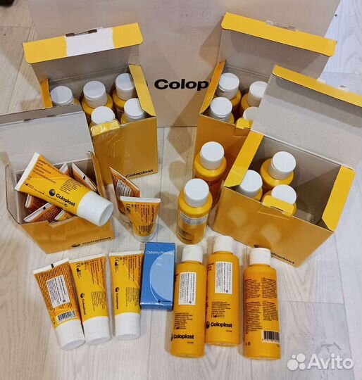 Средства для ухода за стомой: Очиститель, герметик