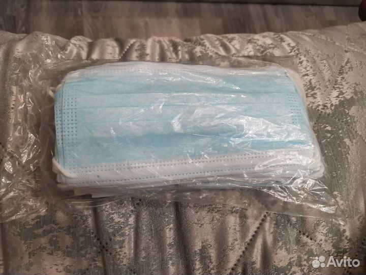 Маска одноразовая медицинская 50шт