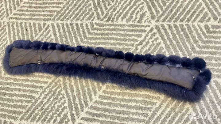 Воротник натуральный мех новый