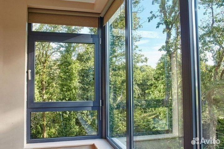 Тёплые алюминиевые окна