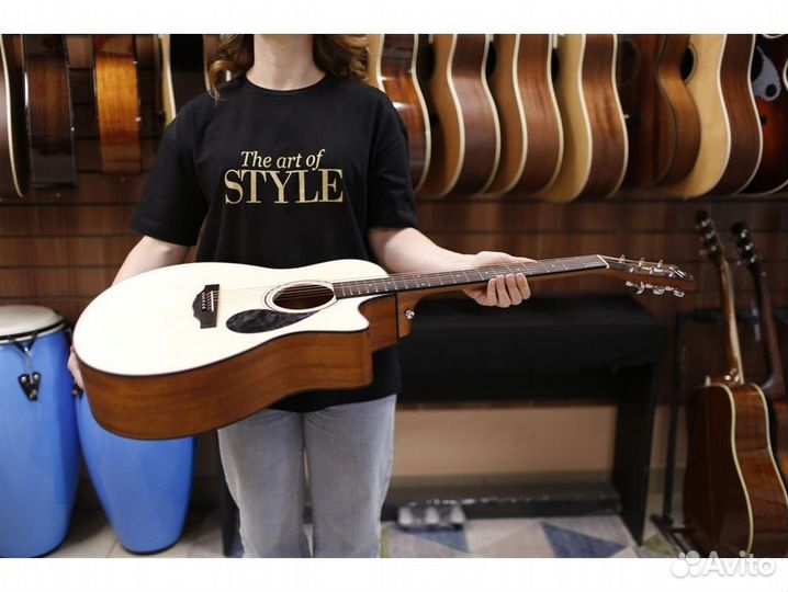 Kepma EAC Natural - акустическая гитара, цвет нату