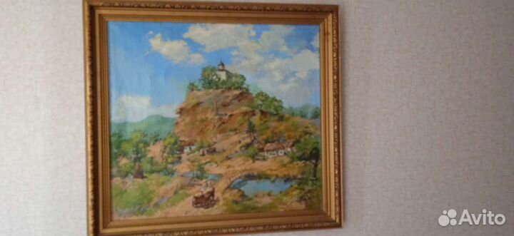 Картина маслом на холсте пейзаж