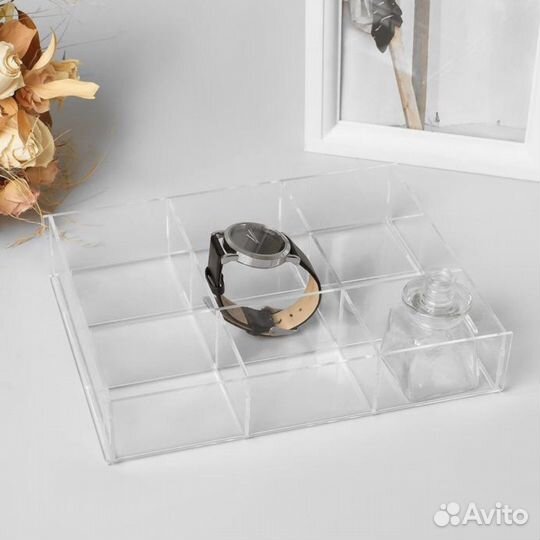 Подставка для храния оргстекло новая