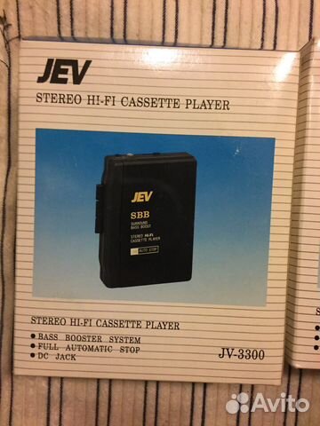 Плеер кассетный новый для коллекции