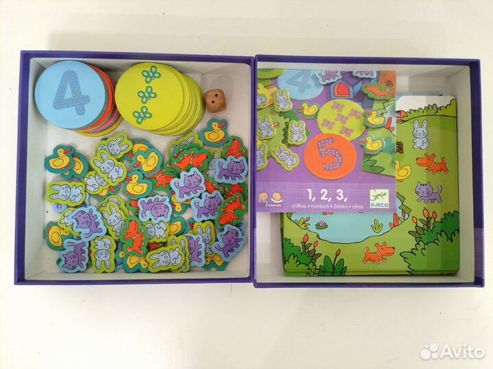 Игра Djeco 1, 2, 3