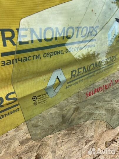 Стекло заднее правое kia rio 3 2012 года