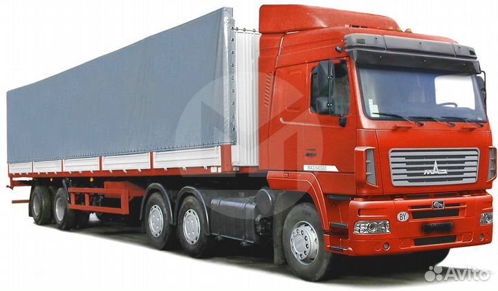 Тент на полуприцеп прочный