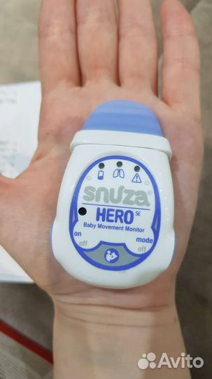 Мобильный монитор дыхания ребенка Snuza Hero