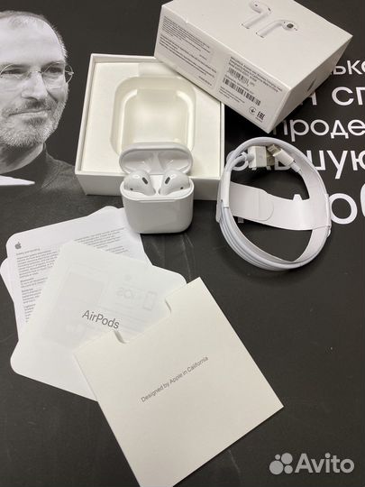 Airpods 2 реплика неотличимая