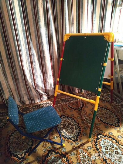 Доска для рисования планшет со стульчиком 