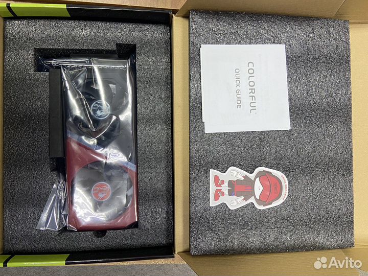 Видеокарта rtx 3060ti colorful 8gb новая