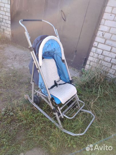 Коляска санки