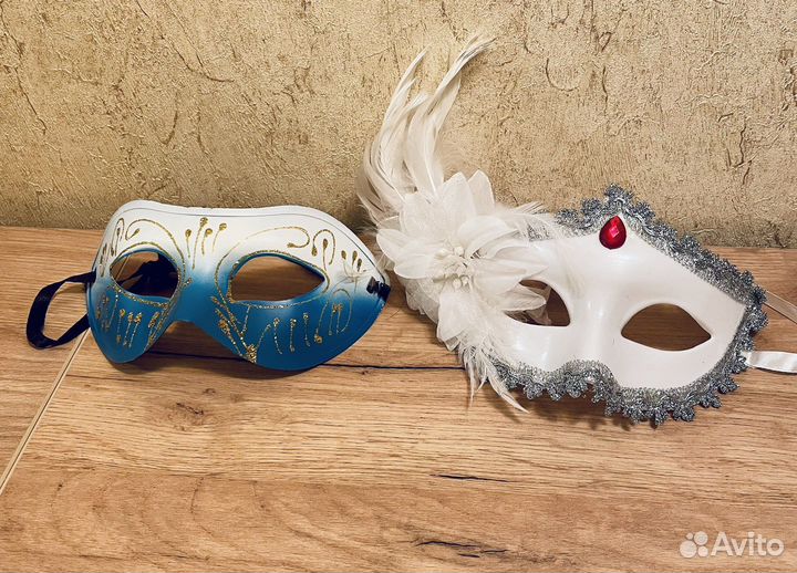 Маски карнавальные новогодние