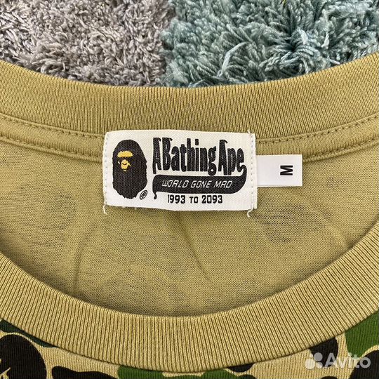 Футболка Bape Green Camo M