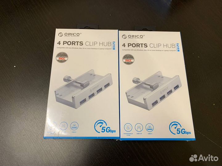 USB 3.0-хаб 4 порта Orico MH4PU новый