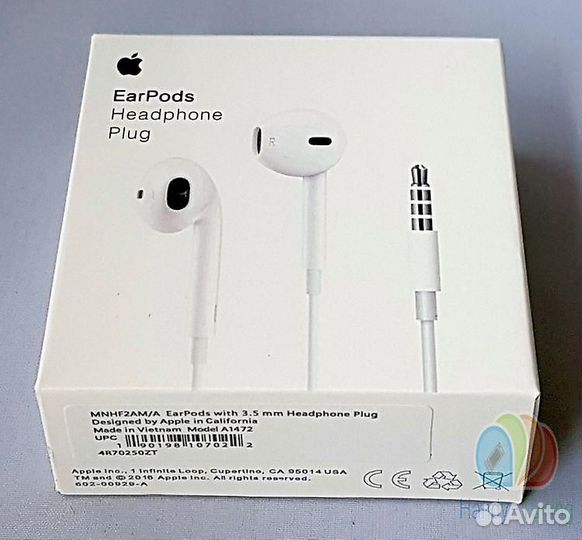Наушники EarPods класс А