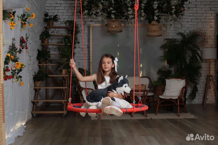 Подвесные качели гнездо