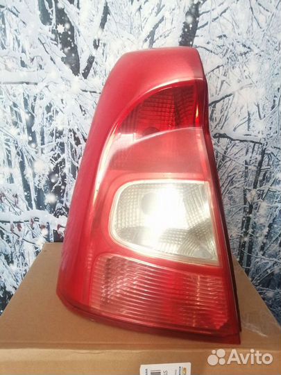 Задний фонарь на renault logan 1