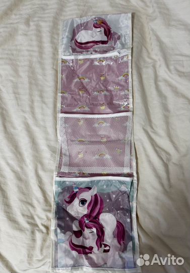 Кармашек в детский сад единорог новый