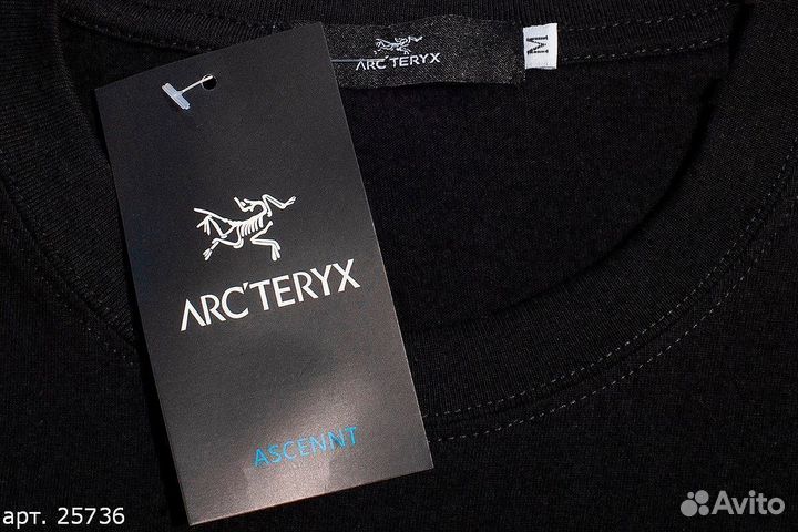 Футболка Arcteryx coloder Чёрная