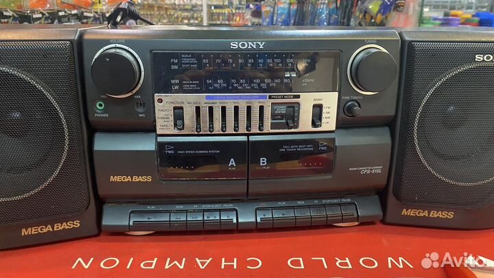 Музыкальный центр sony