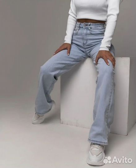 Джинсы палаццо