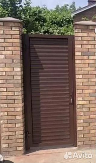 Калитка алюминиевая